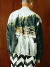 oversize print t-shirt